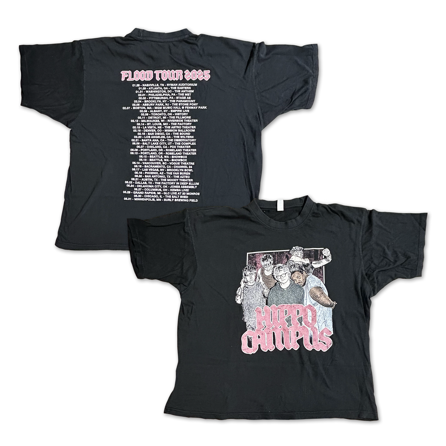 Bootleg 2025 Tour Dates T-shirt