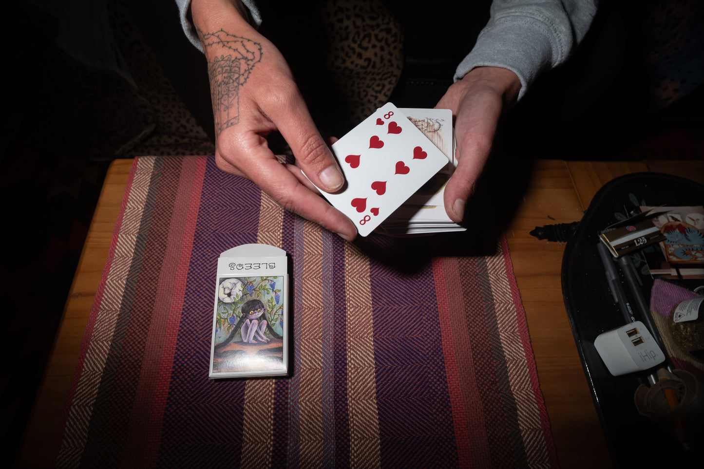 Bleeds Playing Cards