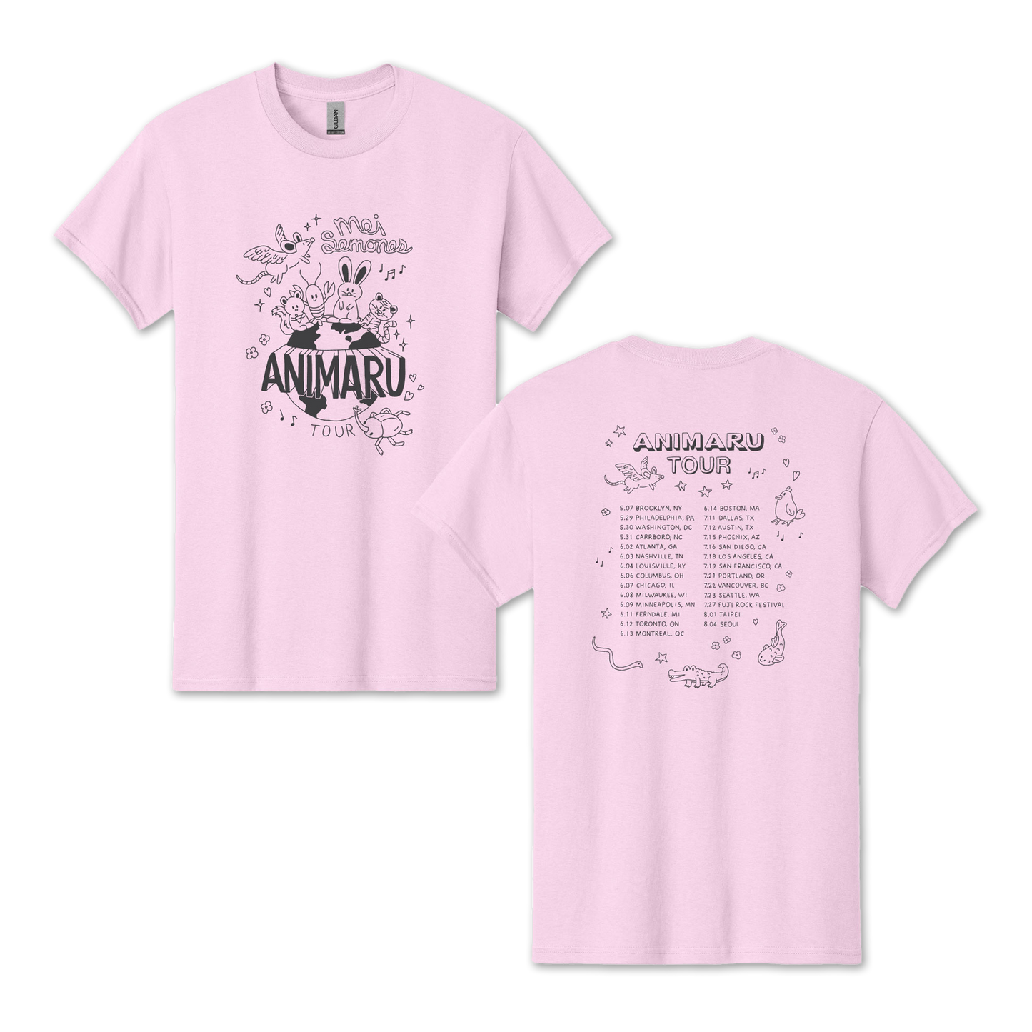 Animaru Tour 2025 T-shirt
