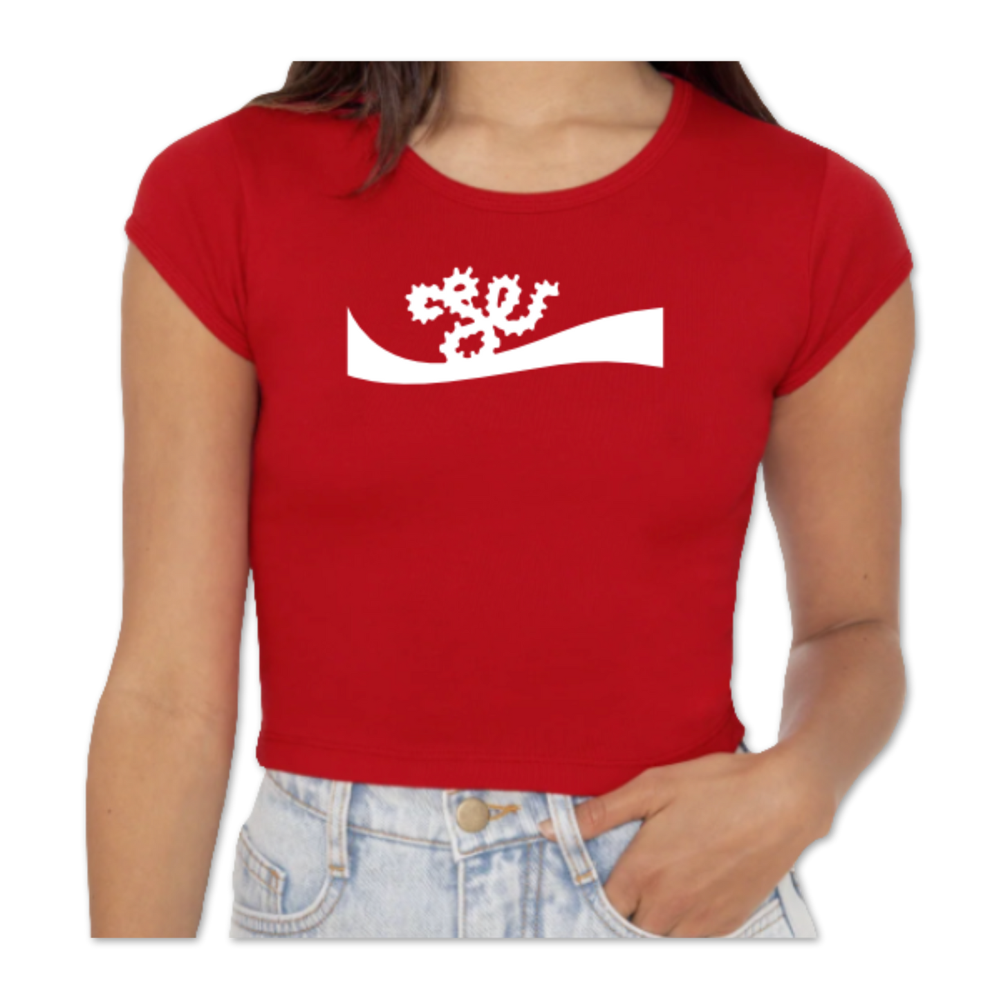 SE Cola Cropped T-shirt