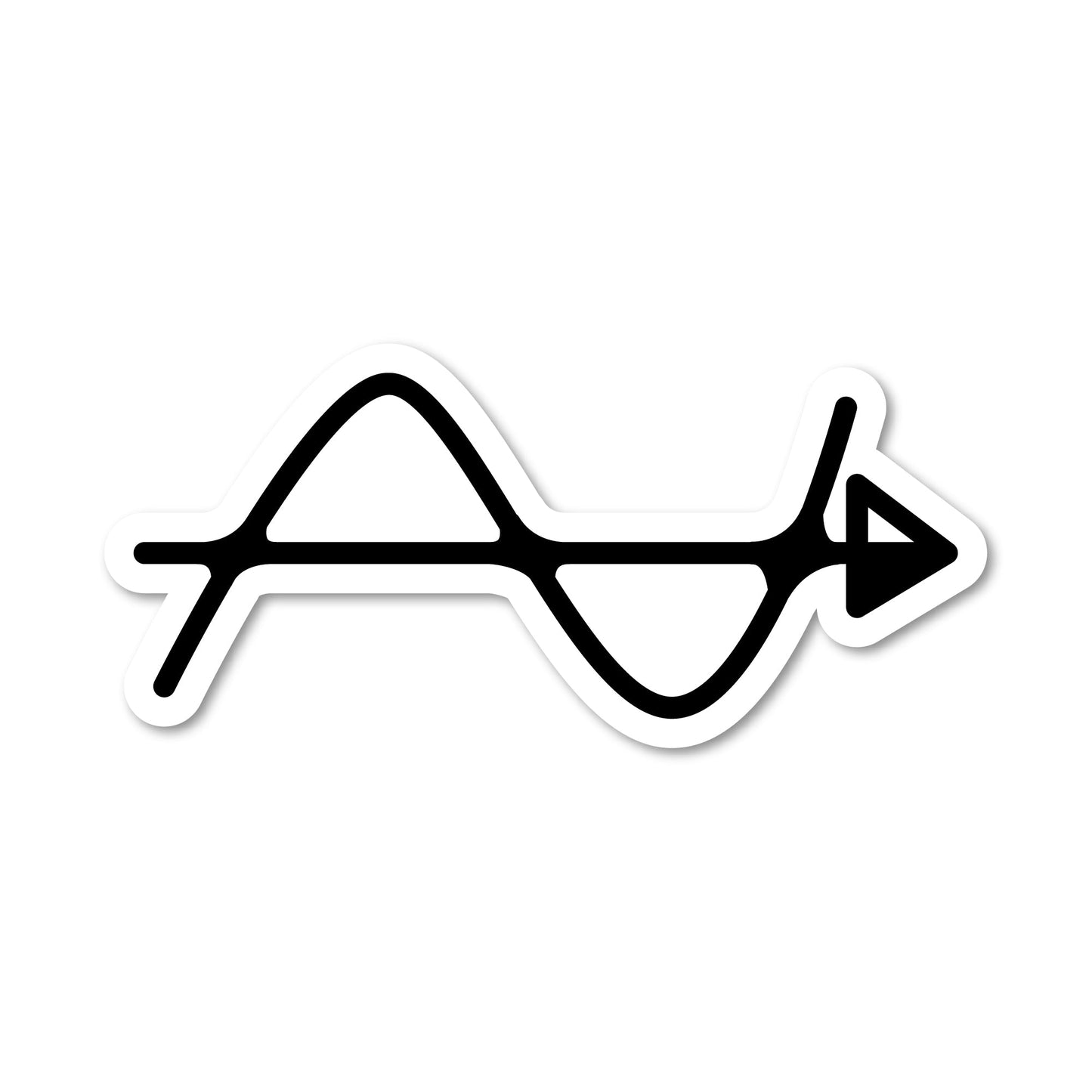 Arrow Sticker