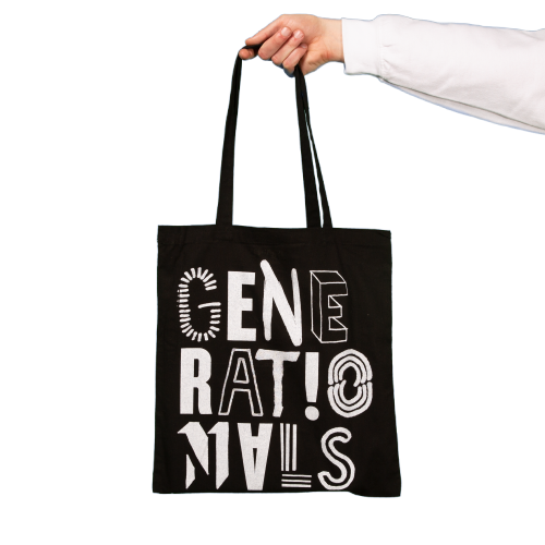 Letter Square Tote