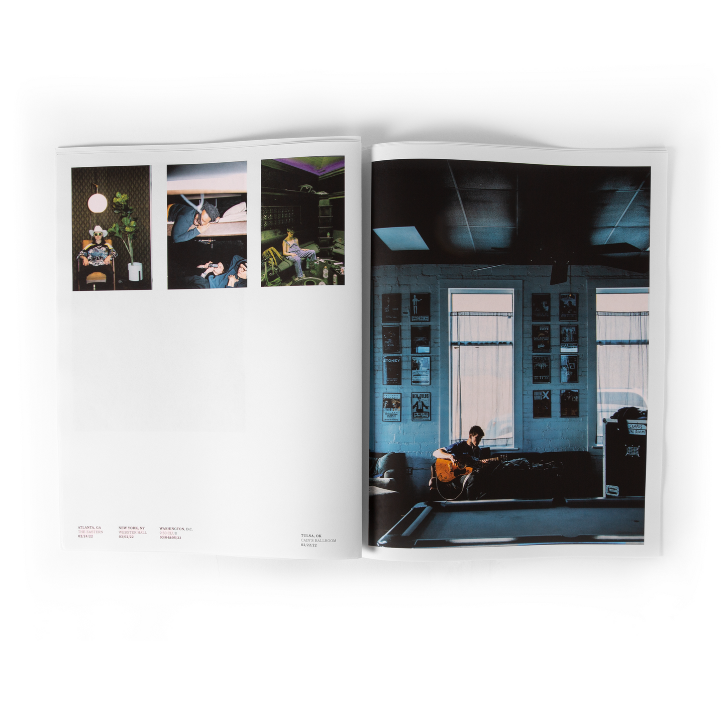 Spring Tour Photo Zine