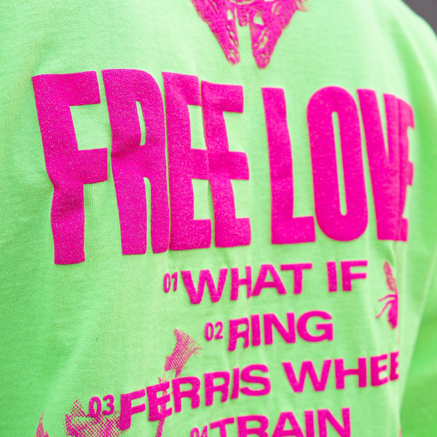 Free Love Neon L/S T-shirt