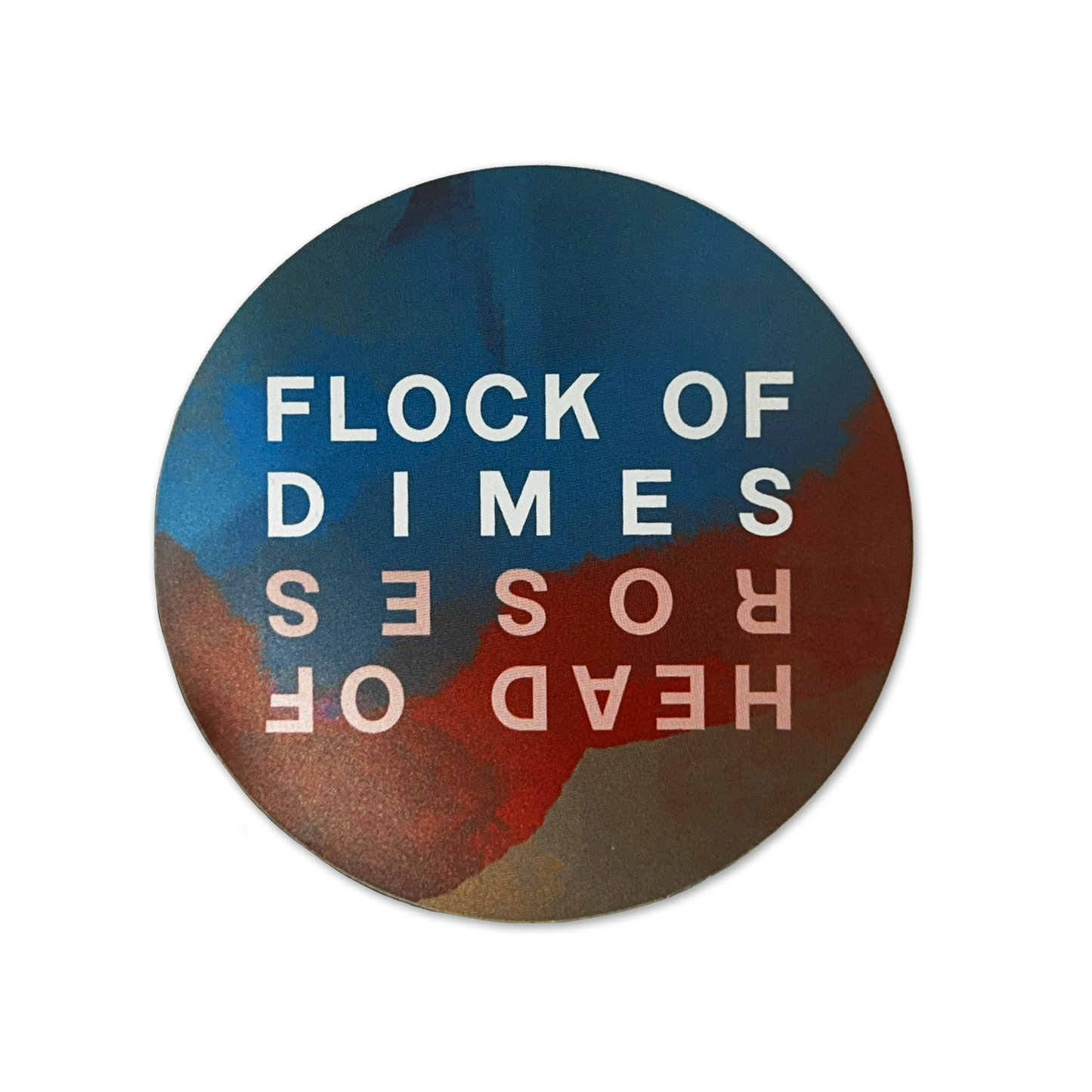 Head of Roses Sticker