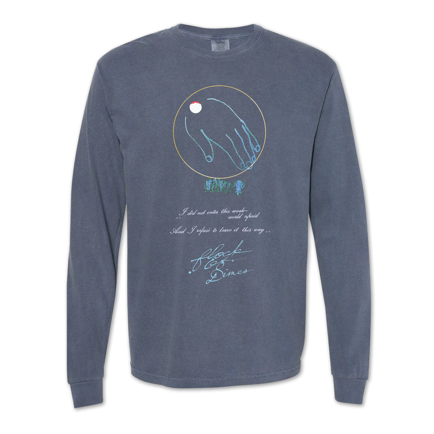 Hand (Denim) L/S T-shirt