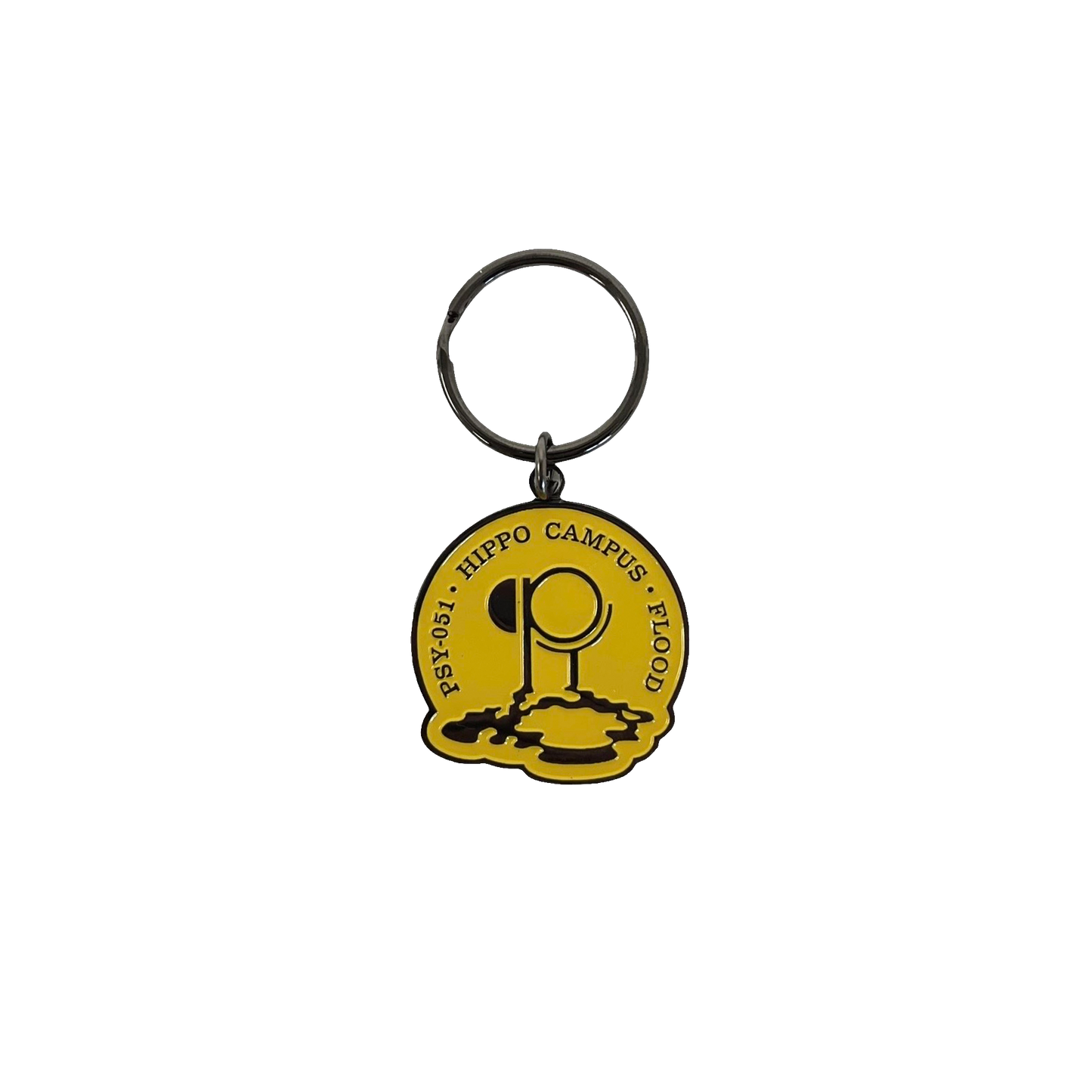 Flood Enamel Keychain