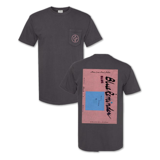 Blue Reminder Pocket T-shirt