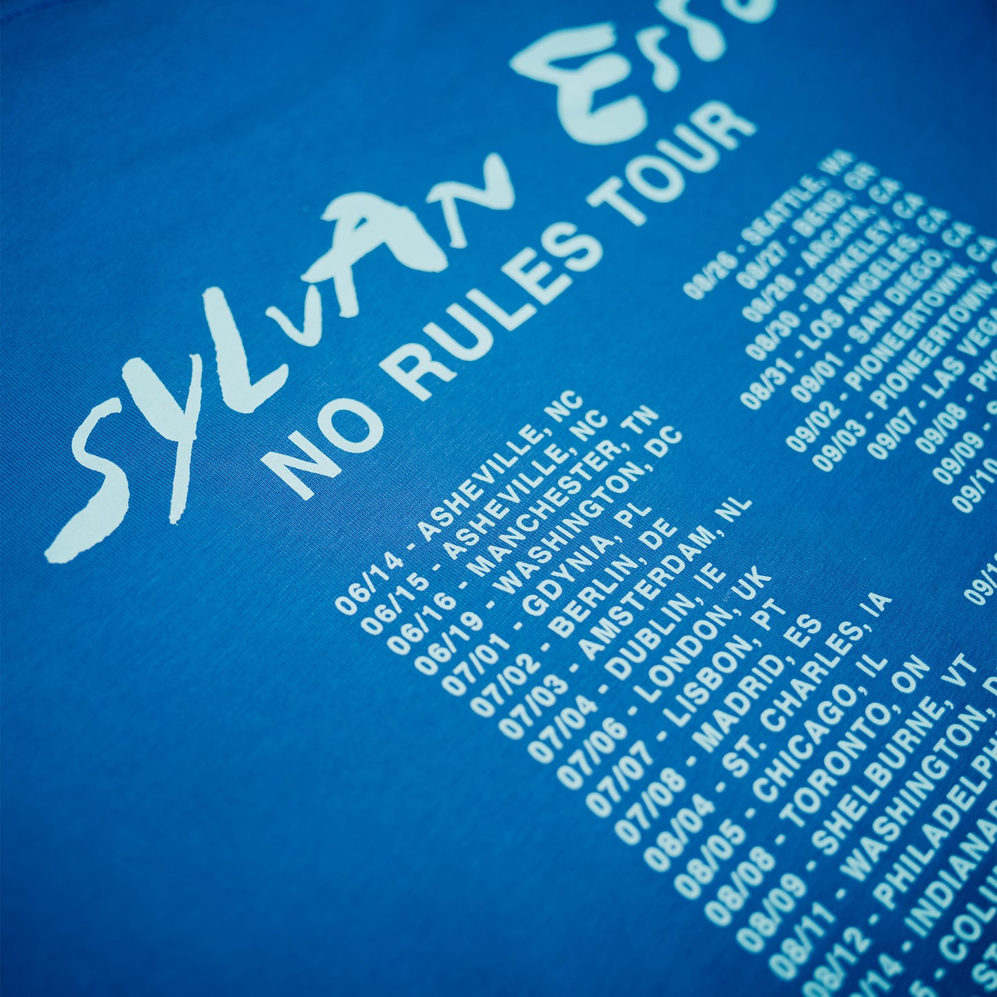 No Rules 2023 Tour T-shirt