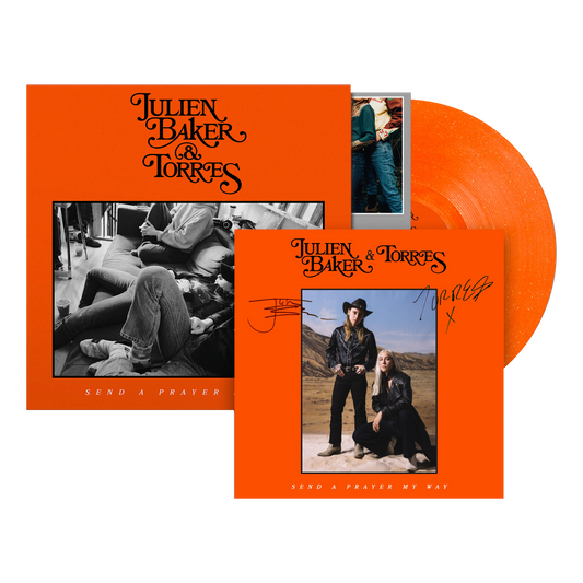 Julien Baker x TORRES Send A Prayer My Way (Glitter Crush) Vinyl LP SIGNED