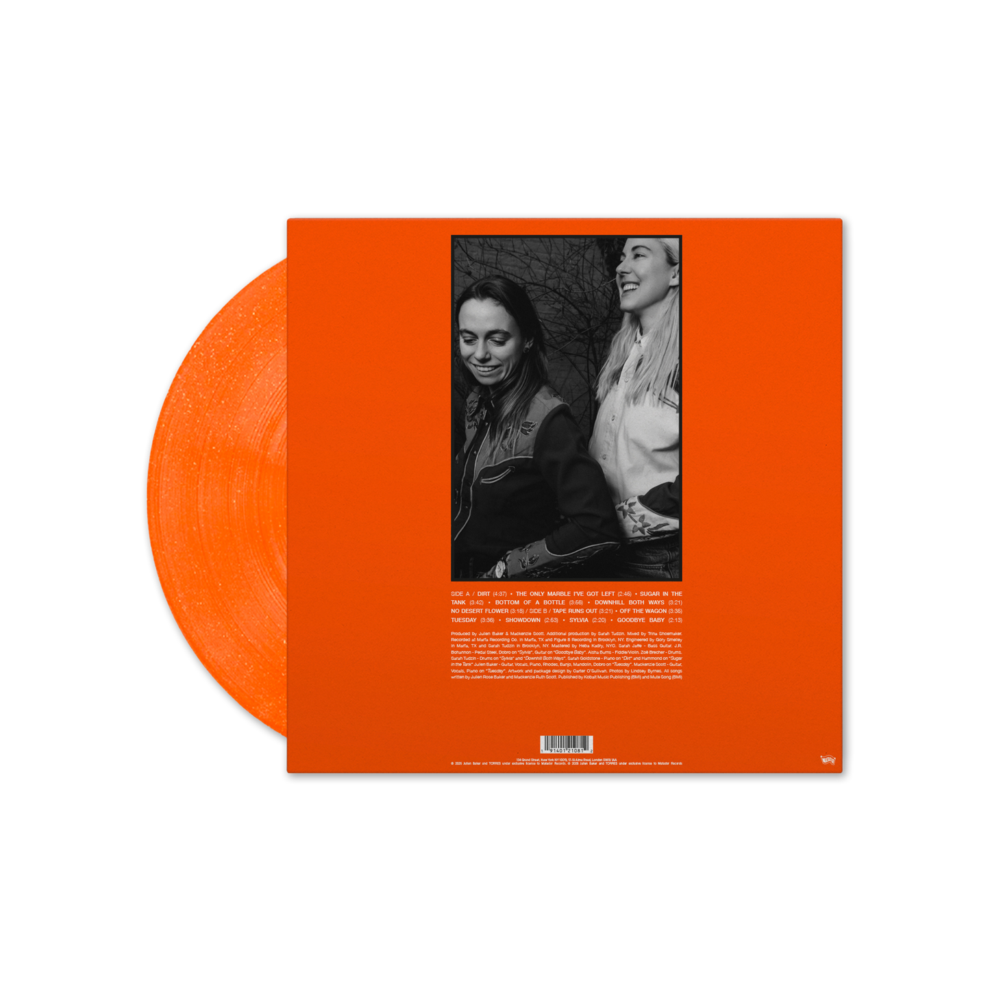 Julien Baker x TORRES Send A Prayer My Way (Glitter Crush) Vinyl LP SIGNED