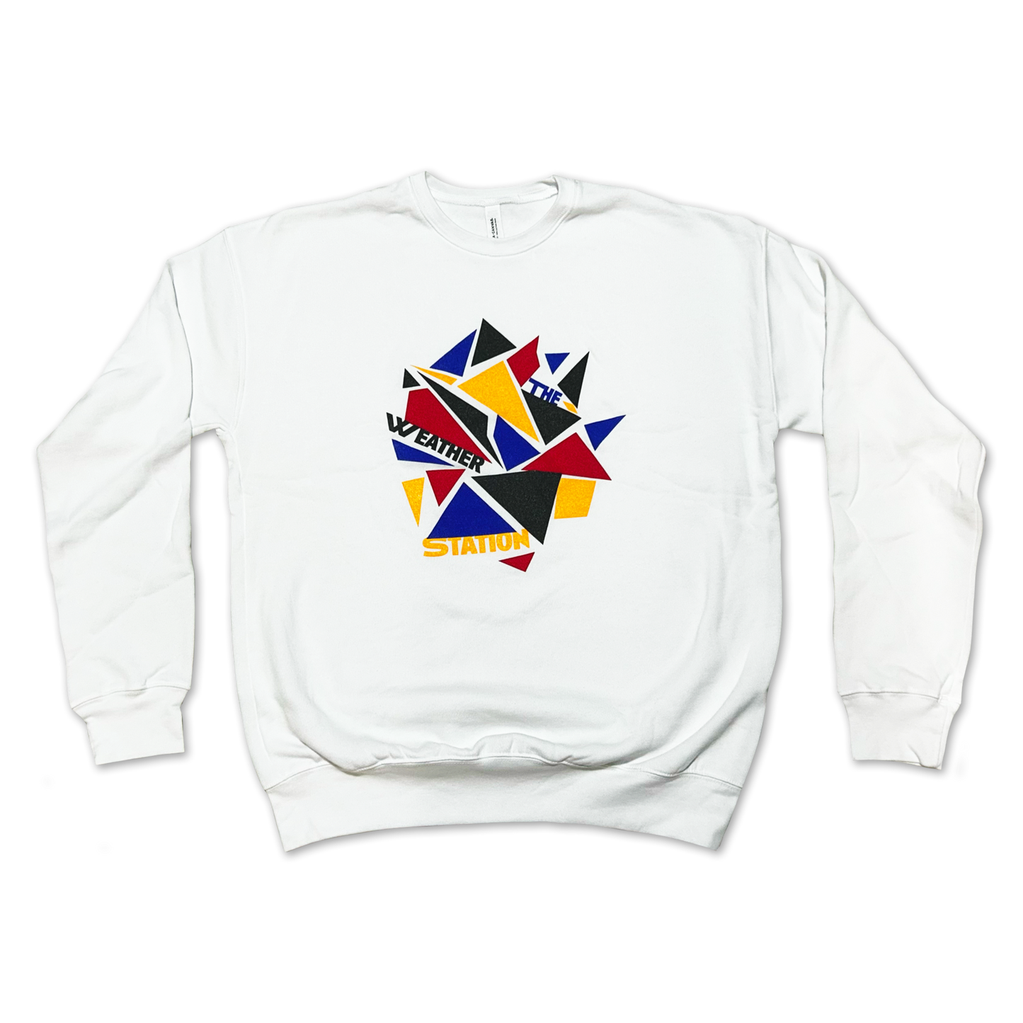 Mirror (White) Crewneck Sweatshirt