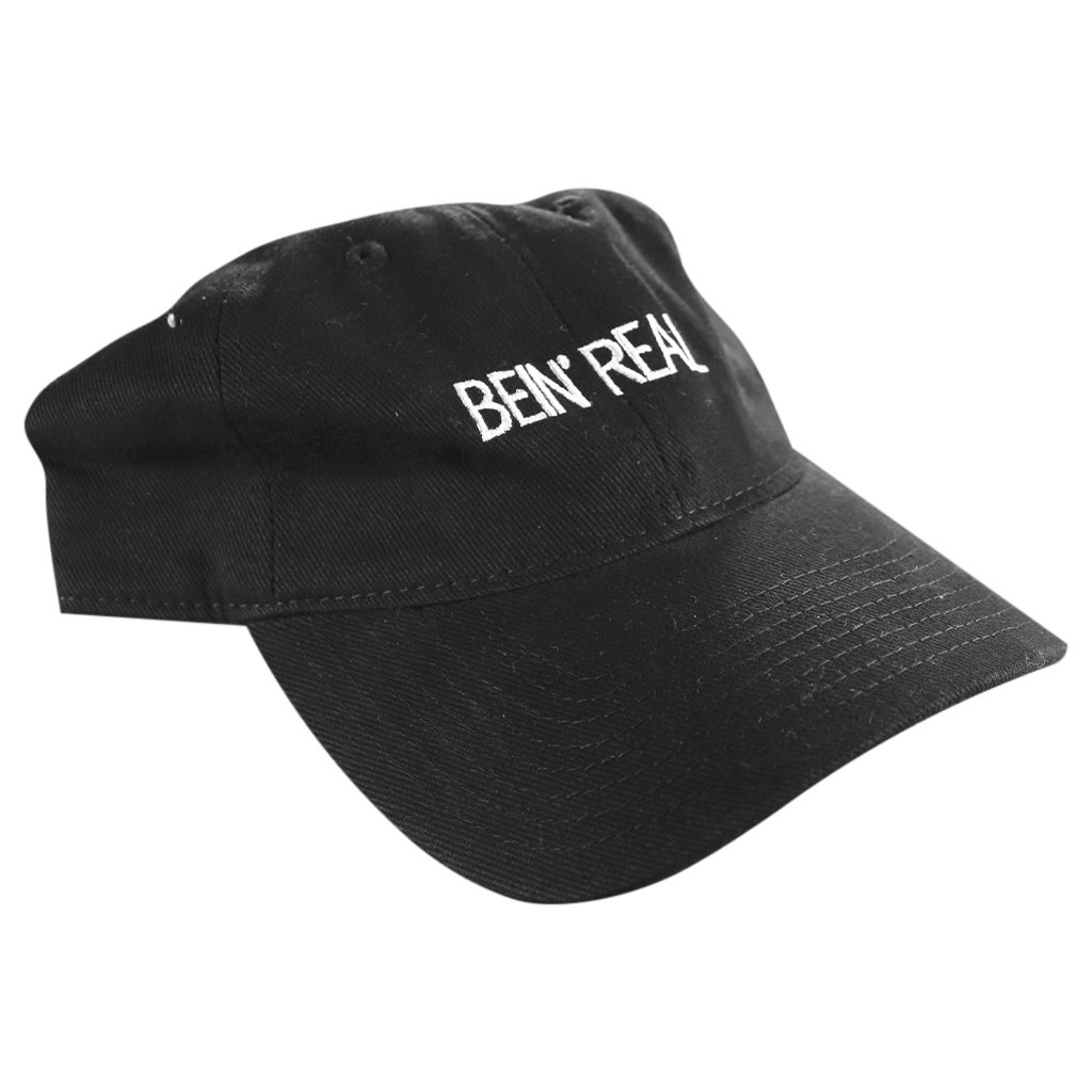 Bein' Real (Black) Dad Hat