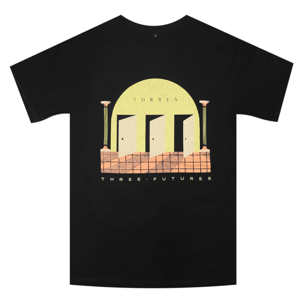 Three Futures (Navy) T-shirt