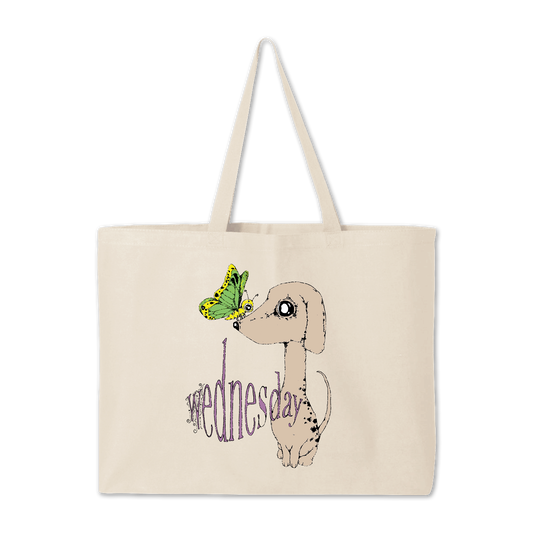 Butterfly Pup Tote