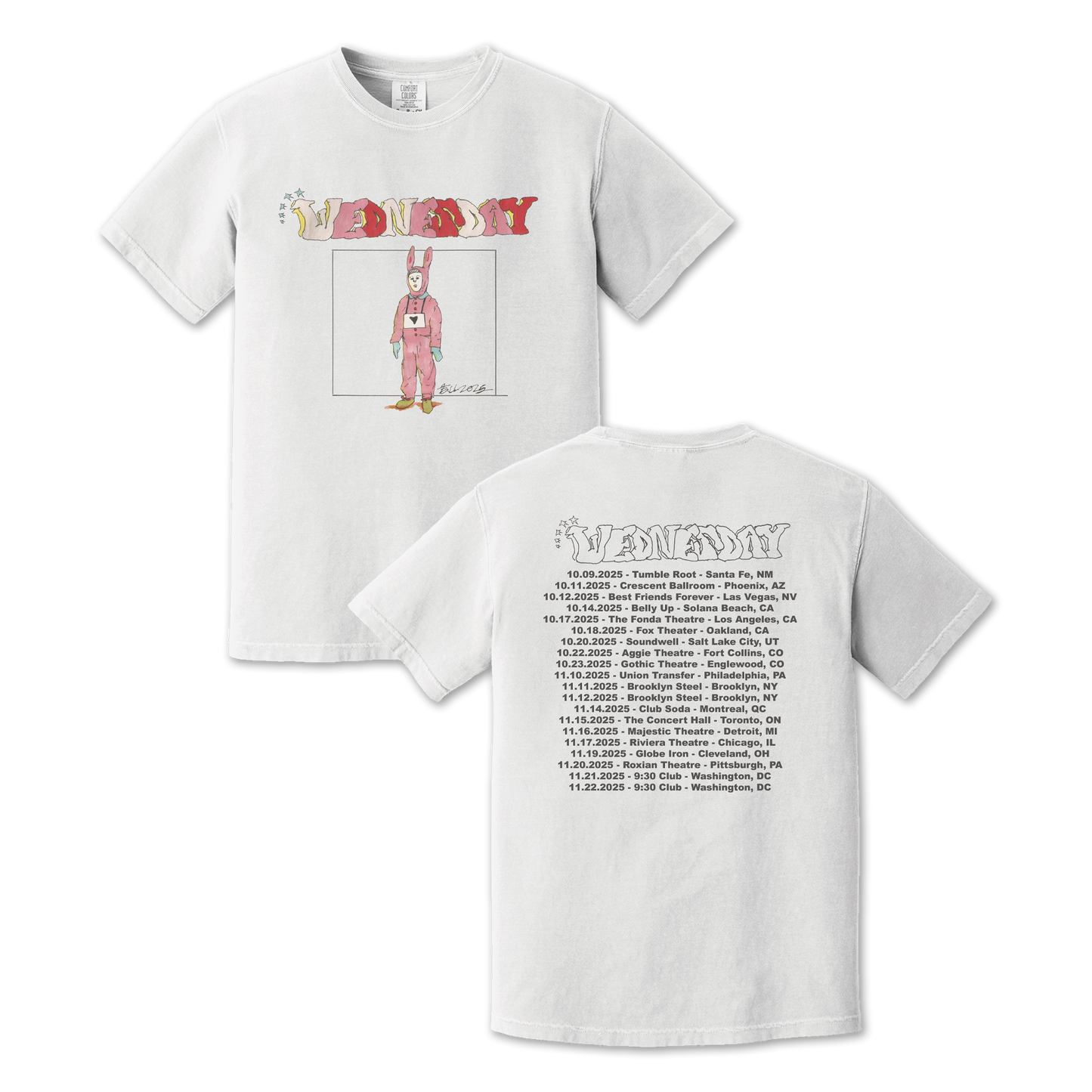 Tour 2025 T-shirt