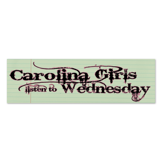 Carolina Girls Bumper Sticker