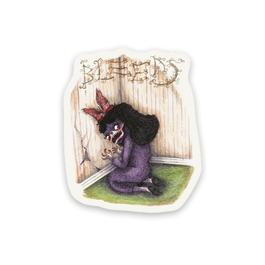 Bleeds Sticker