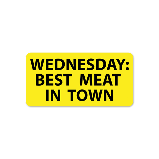 Best Meat in Town Sticker