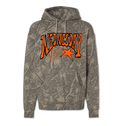Camo Star Pullover Hoodie
