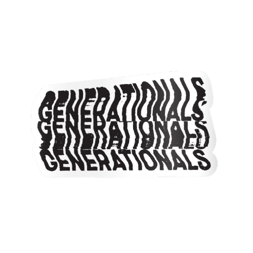 Analog Type Sticker