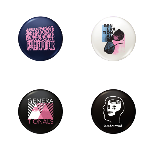 Generationals Button Pack