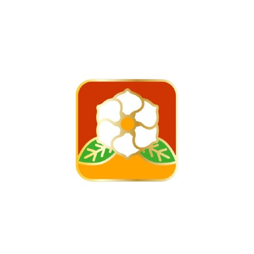 Magnolia Enamel Pin