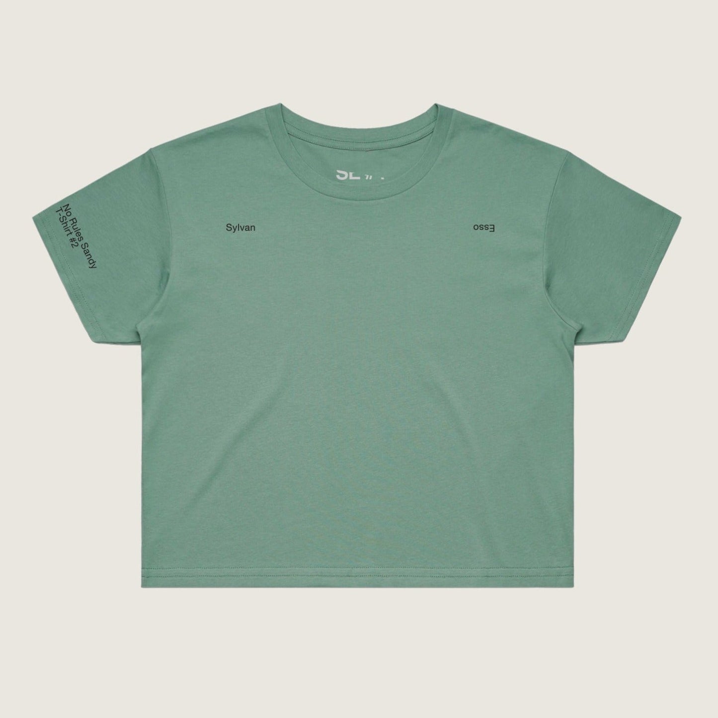 No Rules Sandy Cropped T-shirt