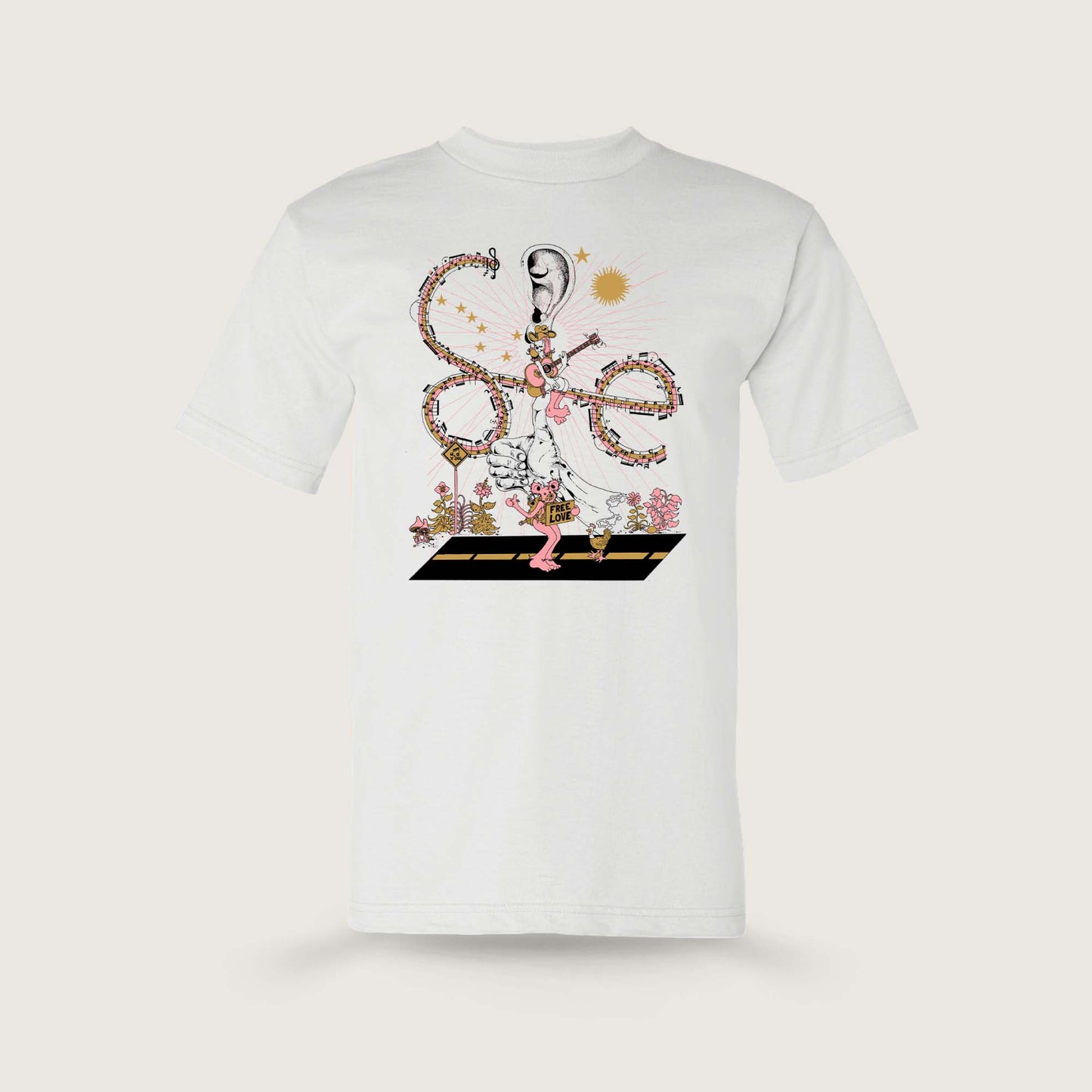 Hitchhiker (White) T-shirt