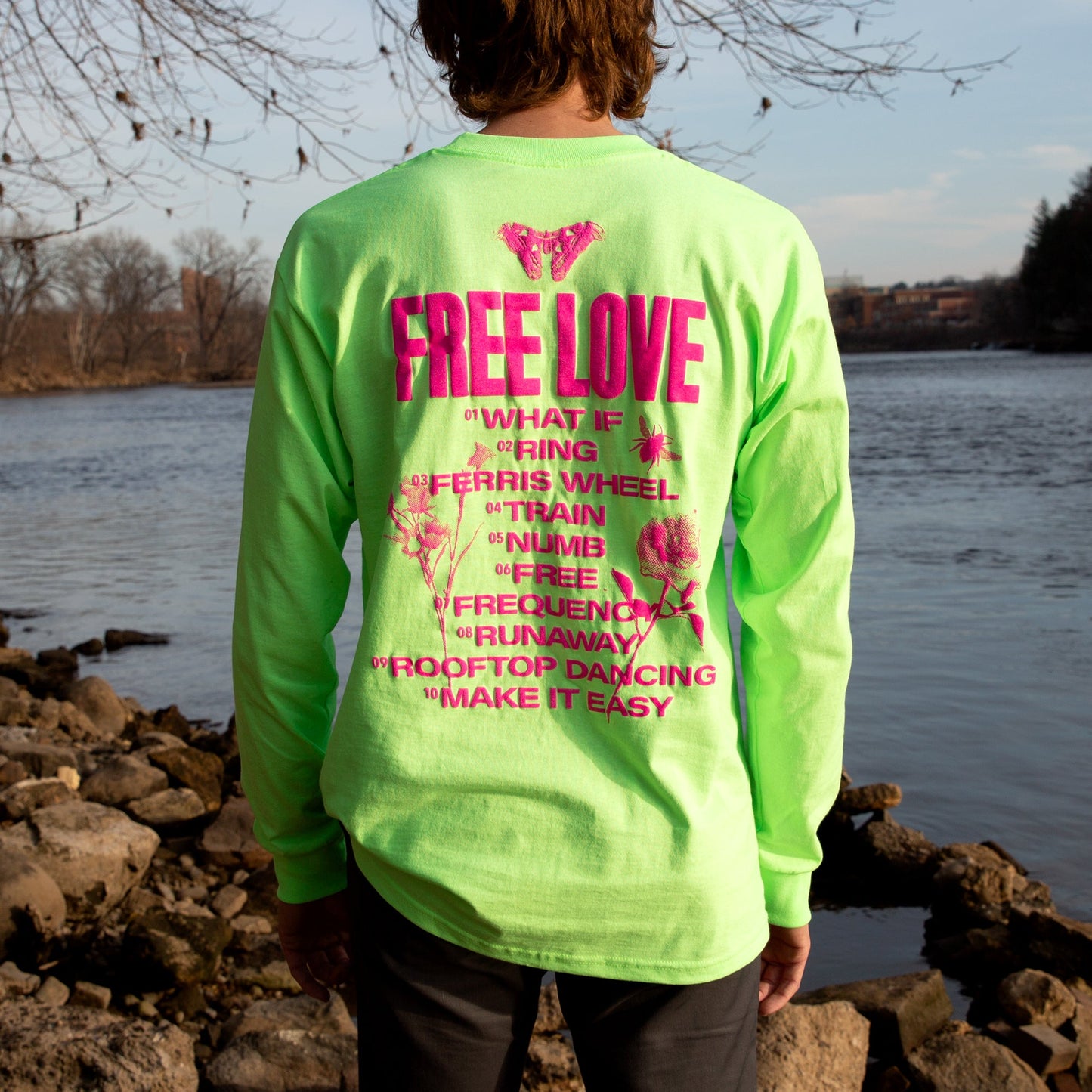 Free Love Neon L/S T-shirt