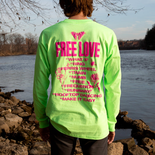 Free Love Neon L/S T-shirt