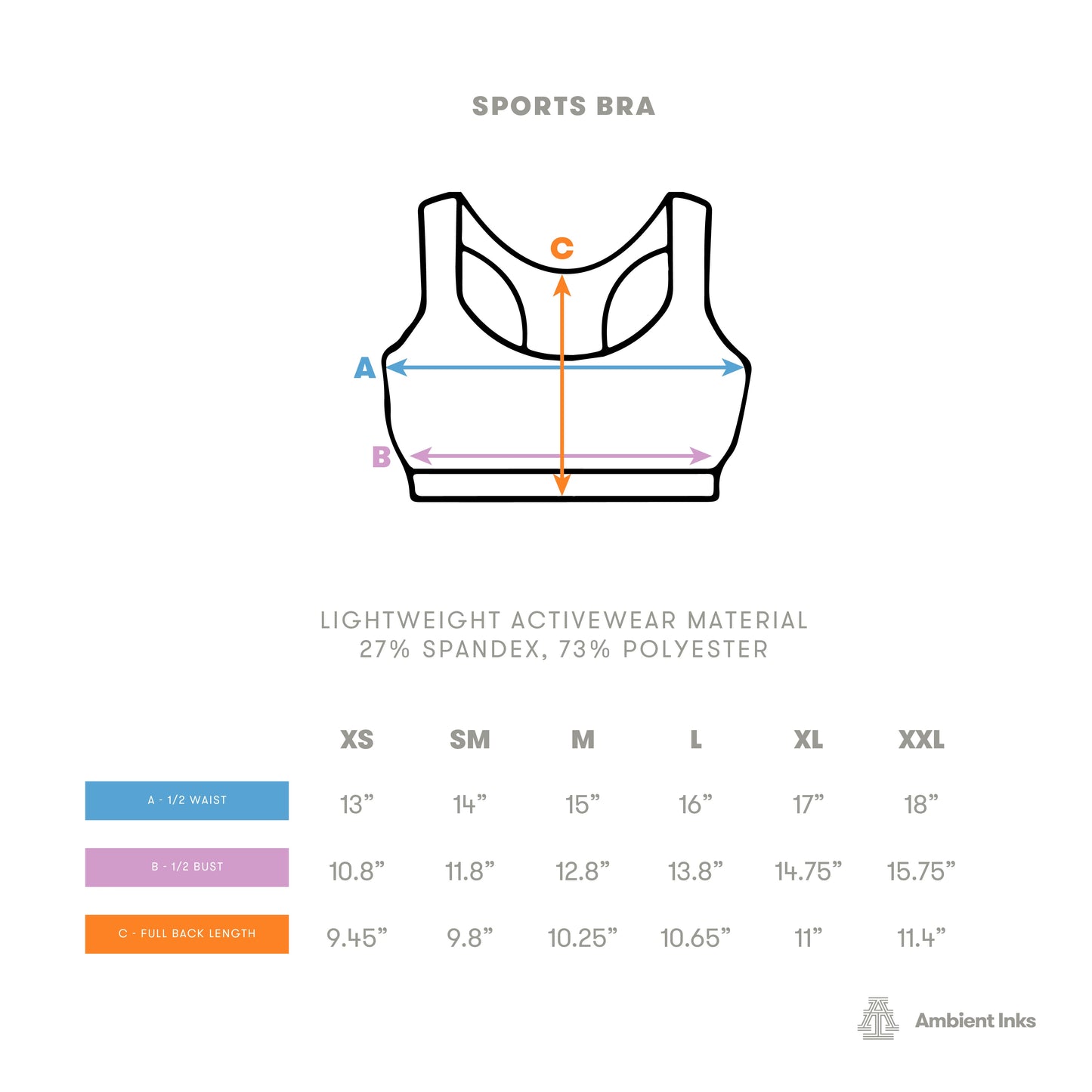 No Rules Sandy Sports Bra
