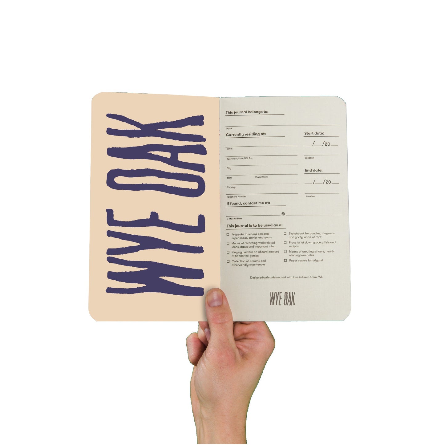 I Can't Hold On Notebook