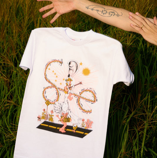 Hitchhiker (White) T-shirt